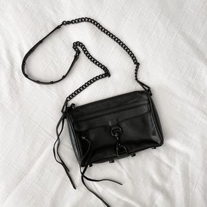 Rebecca Minkoff Mini Mac Crossbody Bag, Black